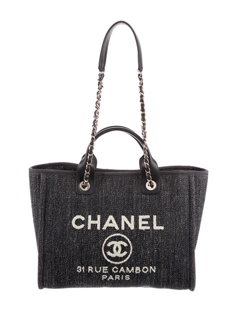 chanel deauville shopper|chanel deauville tote price.